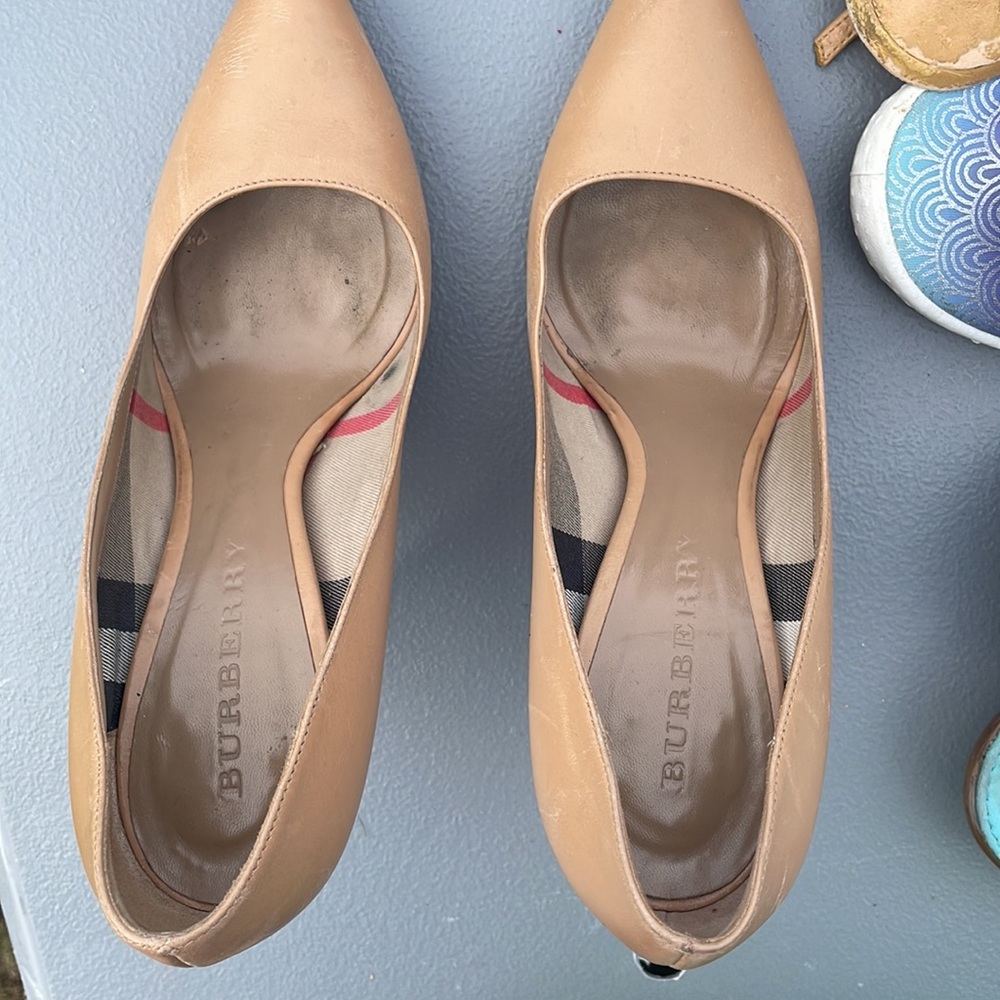 Burberry used pumps /nude - Picture 3 of 4